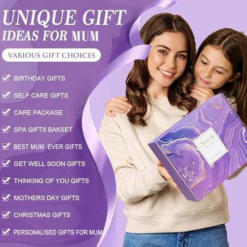 Gifts for Mum, Mothers Day Birthday Pamper Gifts for Mum, Gift set for Best Mum Ever, Relaxing Spa Basket Care Packag Christmas Gift for Mom Mother Mummy