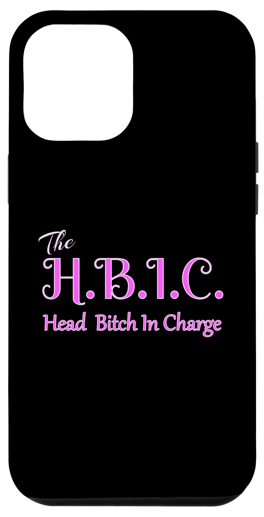 iPhone 14 Plus The H.B.I.C. Head Bitch In Charge Women Grown Sexy Boss Case