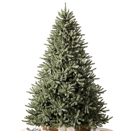 Image of Balsam Hill 6 ft Unlit Classic Blue Spruce - Artificial Christmas Tree with Premium Stand for Indoor Holiday Decorating