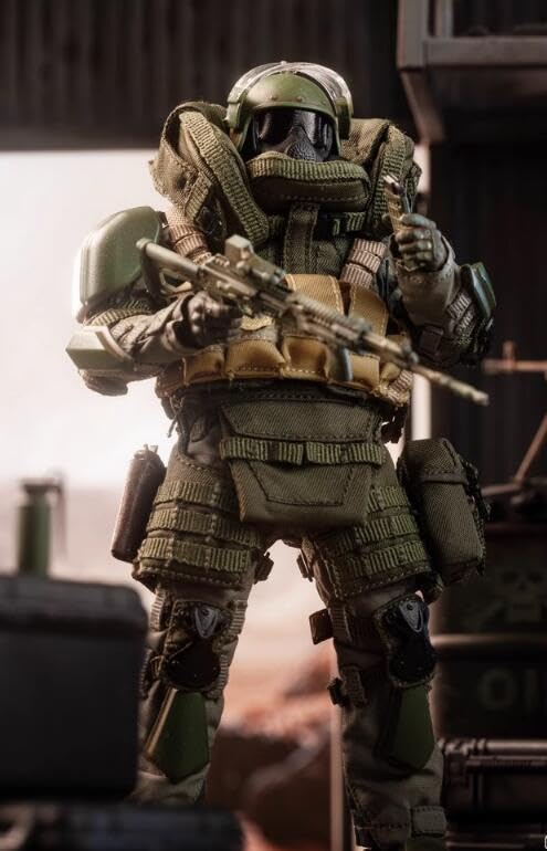Amazon.co.jp: [AC]HASUKI SA02 1/12 SALVOシリーズ 黒色行動 盾兵士