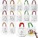 Sandflower Eco Reusable Coloring Carnival Animal Art Party Goodie Bags with Guestbook Bags (12 PCS )