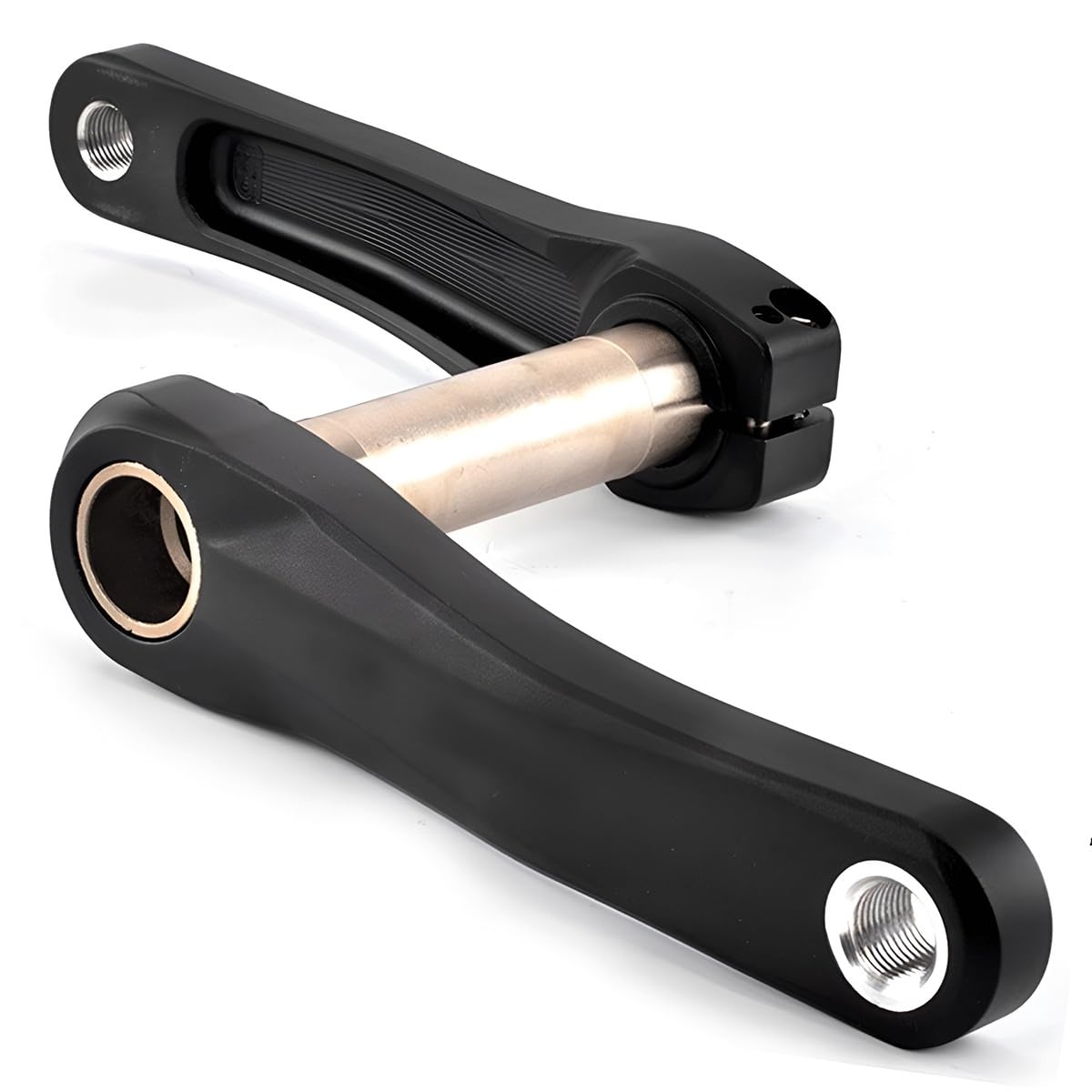 Pedivella Bici Pieghevoli 110/127/140/150/155/160 Mm Braccio Manovella per Bici Ultraleggera Guarnitura Integrata(155mm)