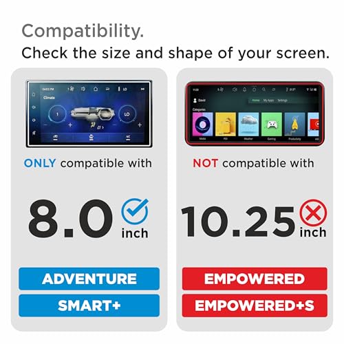 Image of Spartan Shield [4 PACK] SCREEN GUARD For TATA PUNCH EV 2026 Facelift || ADVENTURE | SMART+ || 8inch Infotainment Touchscreen + 4inch Instrument Cluster + Digital Steering + AC Panel Protector || Anti Scratch | Water Resistant | HD Clear | High Touch Sensitivity | Punch.EV Electric Car Music Stereo Accessories 2026+ [Not Tempered Glass] *** Doesn't Fit Empowered / Empowered+ Variants ***