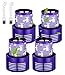 Produktbild FAOKZE 4 Stück V10 Filter für Dyson, Waschbarer Ersatz Filter für Dyson Staubsauger V10 SV12 mit 2 Reinigungsbürste Cyclone Animal Absolute Staubsauger Ersatzteil Ersetzen Sie # DY-969082-01