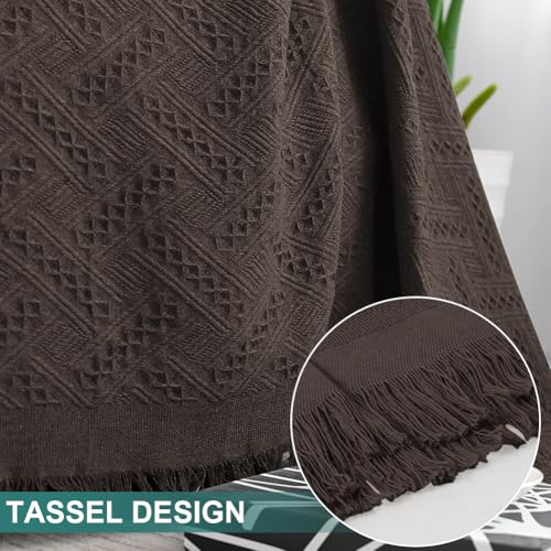 MYSKY-HOME-Chocolate-Sofa-Covers-for-3-Cushion-Couch-Geometrical-Couch-Cover-Living-Room-Sofa-Throws-Sofa-Slipcovers-for-Pets-Kids-XX-Large-91-x-134-Chocolate MYSKY HOME Chocolate Sofa Covers for 3 Cushion Couch Geometrical Couch Cover Living Room Sofa Throws Sofa Slipcovers for Pets Kids XX Large 91 x 134 Chocolate