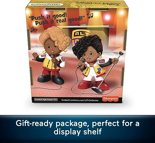 Little People Collector Salt-N-Pepa Special Edition Set for Adults & Hip Hop Fans, Cheryl James & Sandra Denton Figures in Display Package - Thumbnail 6