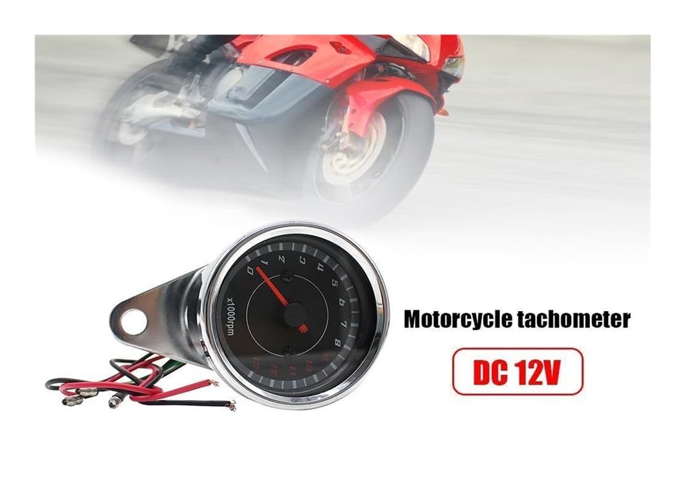 digital odómetro para motocicleta de 12 V CC con