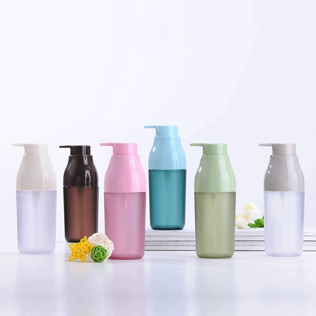 Seifenspender Für Die Küche Nachfüllbare Küche Flüssigspender Bad Seifenspender Druckpumpenspender (14,2 oz) Rosa Flüssigseifenspender (Color : J)