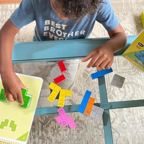 HABA 306820 - Logic! Games - Gusi & Co, Kinder Logik-Solitärspiel, Selbstkorrektur, Plus 4 Jahre