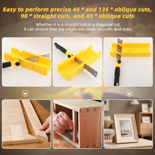 4-in-1 Miter Box and Saw
