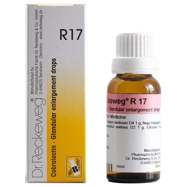 Dr. Reckeweg R17 Drop Homeopathic Medicine (Buy 3 Get 1 Free)