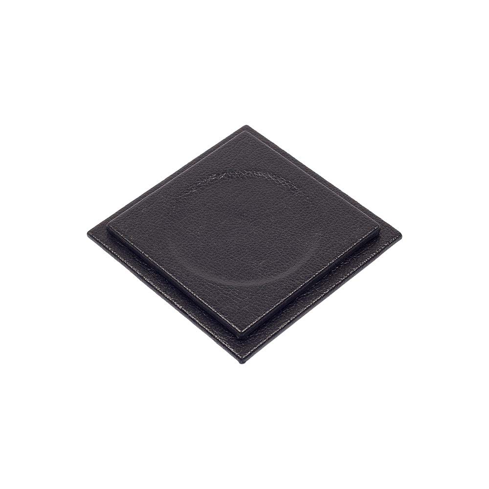 MOOGCO Schreibtisch-Set aus Leder – Schreibtischunterlage – Notizpapierhalter – Stifthalter – Lederuntersetzer – Kalenderhalter – 5 Zubehörteile – Schreibtisch – 5 Stück (schwarz)…