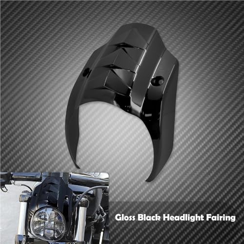 Couvercle de carénage phare avant moto Softail FXBR aérodynamique - 2