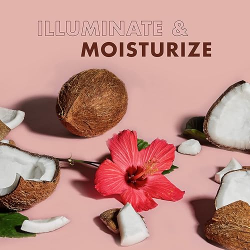 SheaMoisture Bath, Body & Massage Oil, Coconut & Hibiscus, 2-Pack – Illuminating Moisturizer for Dry Skin, 8 Oz Ea - Image 5