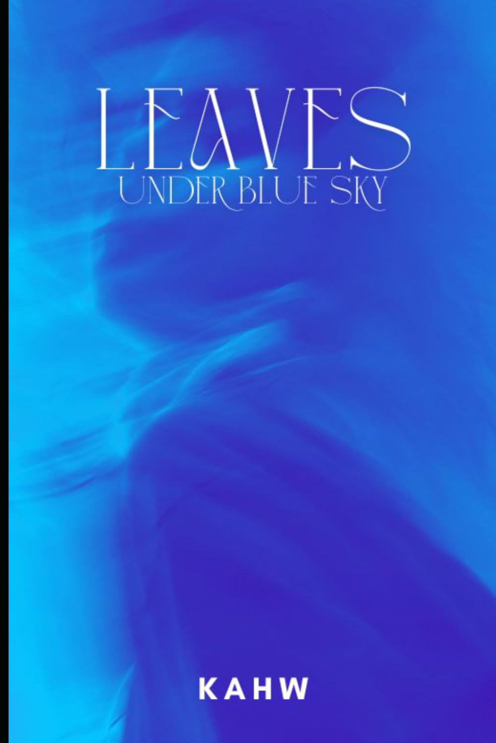 Leaves under blue sky