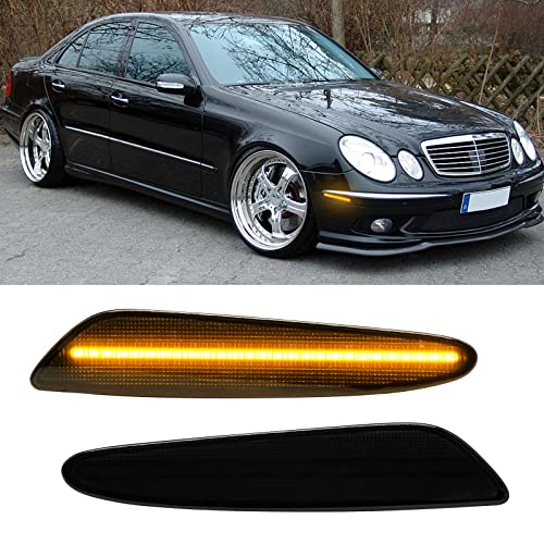 Aexploer LED Side Marker Lights Compatible With W211 EClass E320 E350