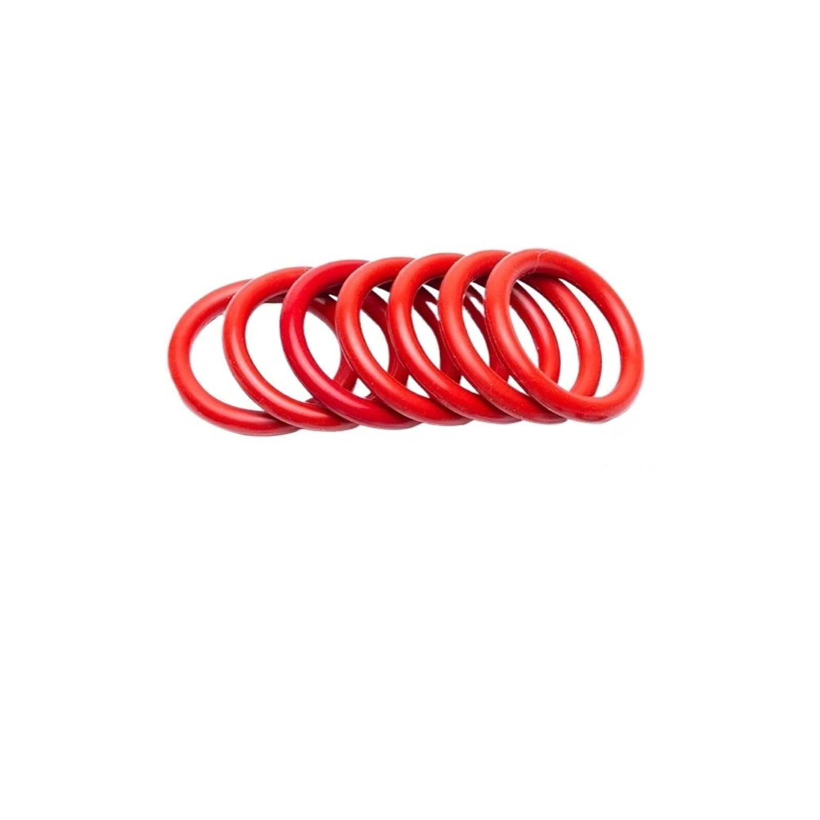 CS 5mm, Kolor Czerwony Guma Silikonowa O-ring | 355x5(1pcs)