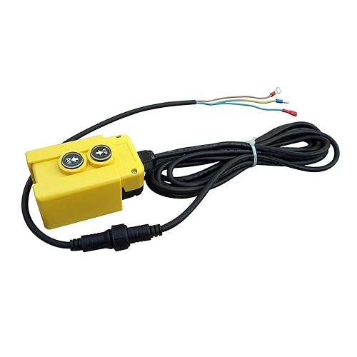 Controlador de interruptor de control remoto de 3 cables de 12 voltios CC para unidad de bomba de potencia hidráulica de acción única