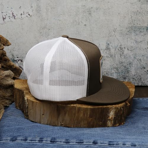 Image of WHISKEY BENT HAT CO. Green Head Adjustable Snapback Outdoor Lifestyle Duck Hat