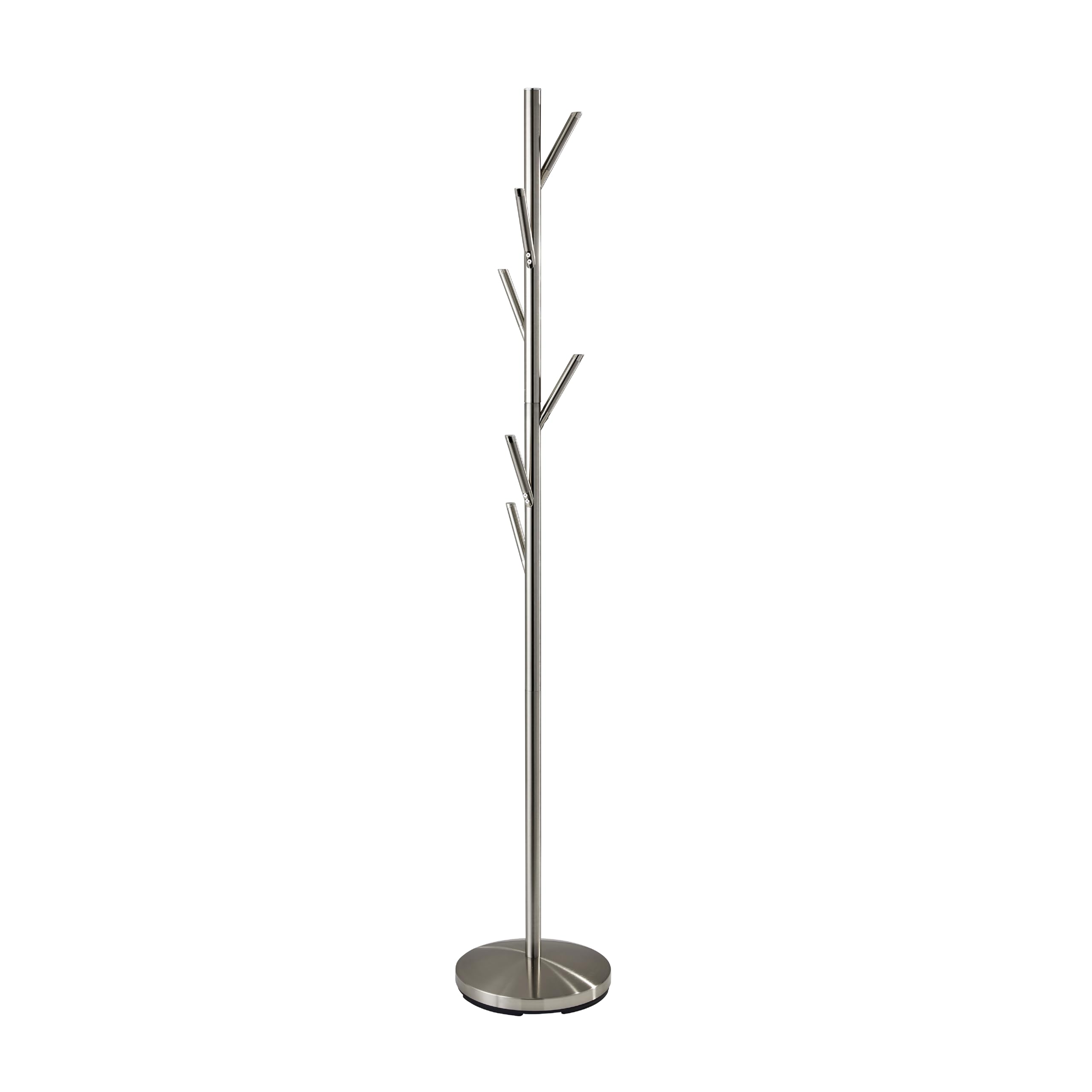 Amazon.com: Adesso Evergreen Coat Rack with Brushed Steel Finish