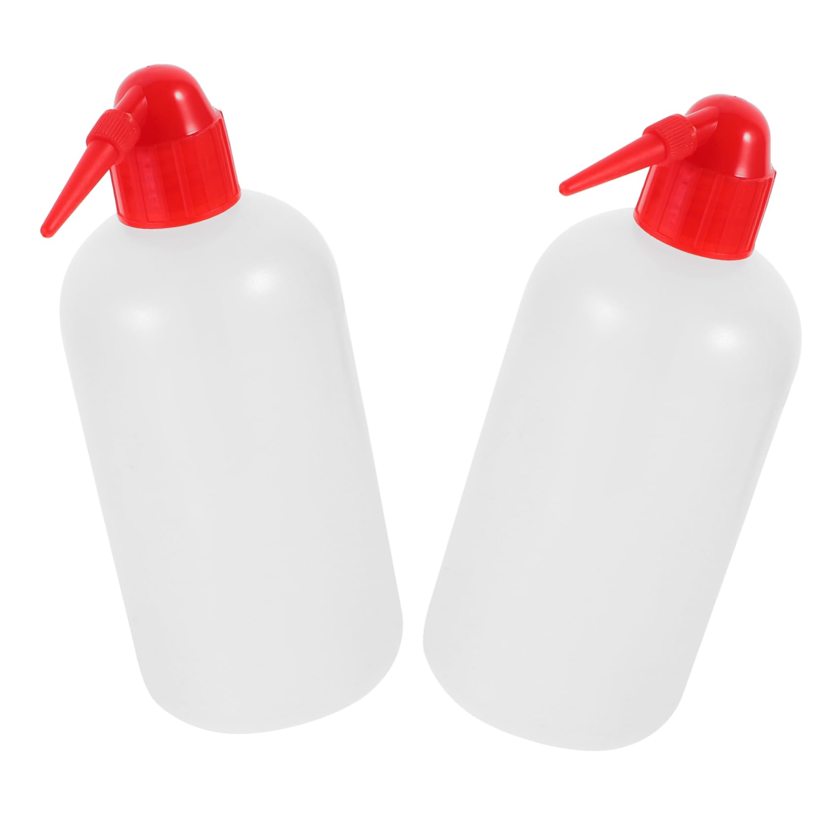 CIYODO 2-piece Graduated Narrow Mouth Wash Bottle Precision Tip Tie Dye Bottles for Safety Laboratory Use