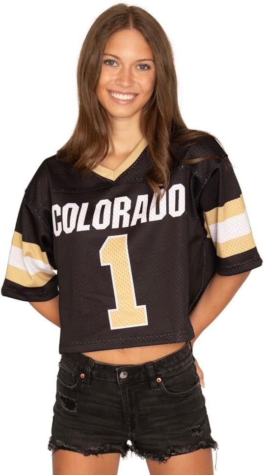 LojobandsWomen's College Football Jersey Top