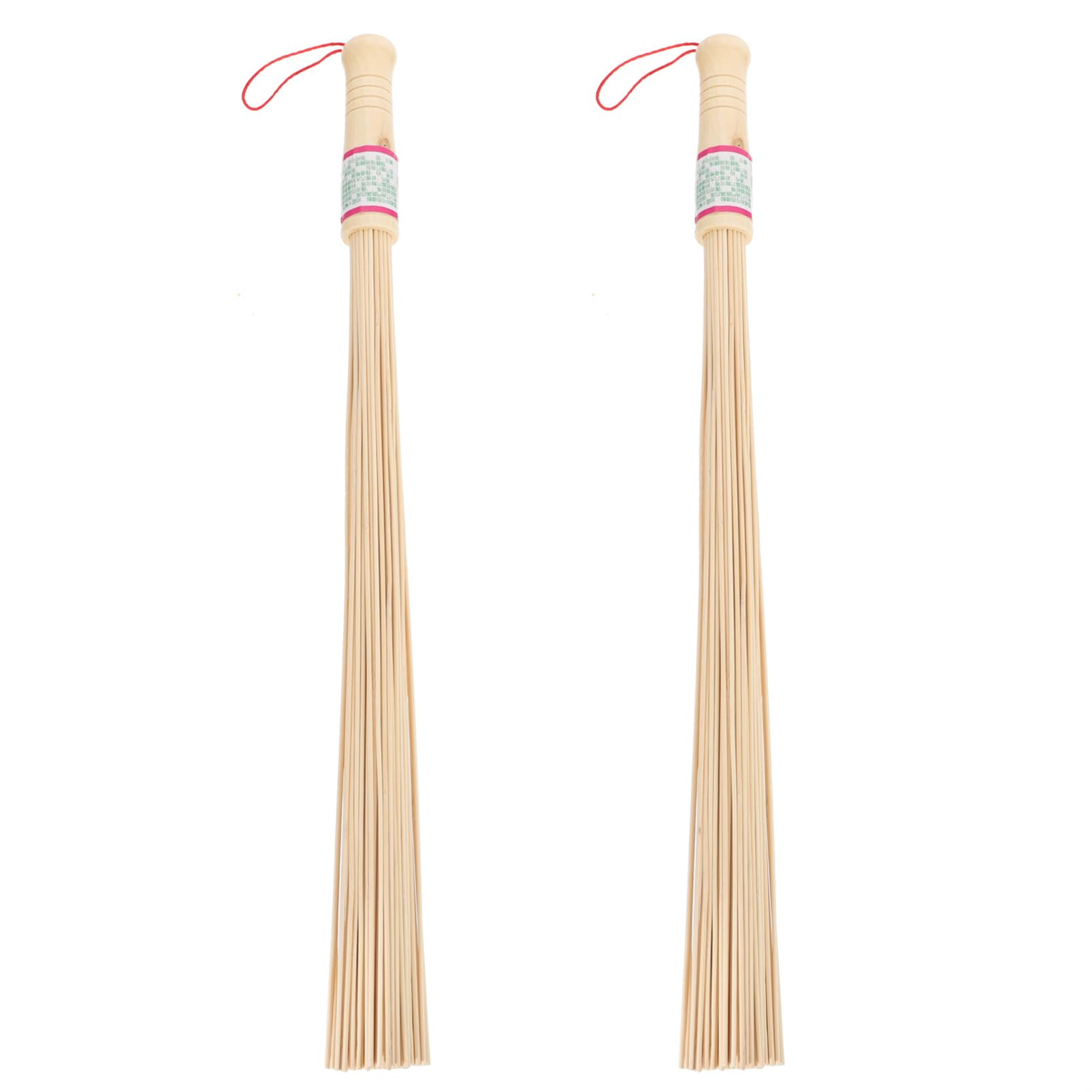 FRCOLOR 2 Pièces De Marteau De Massage En Bambou Outils À Main De Point D'Acupuncture De Massage Masseur De De Frappe Pour Le Corps À Fouetter