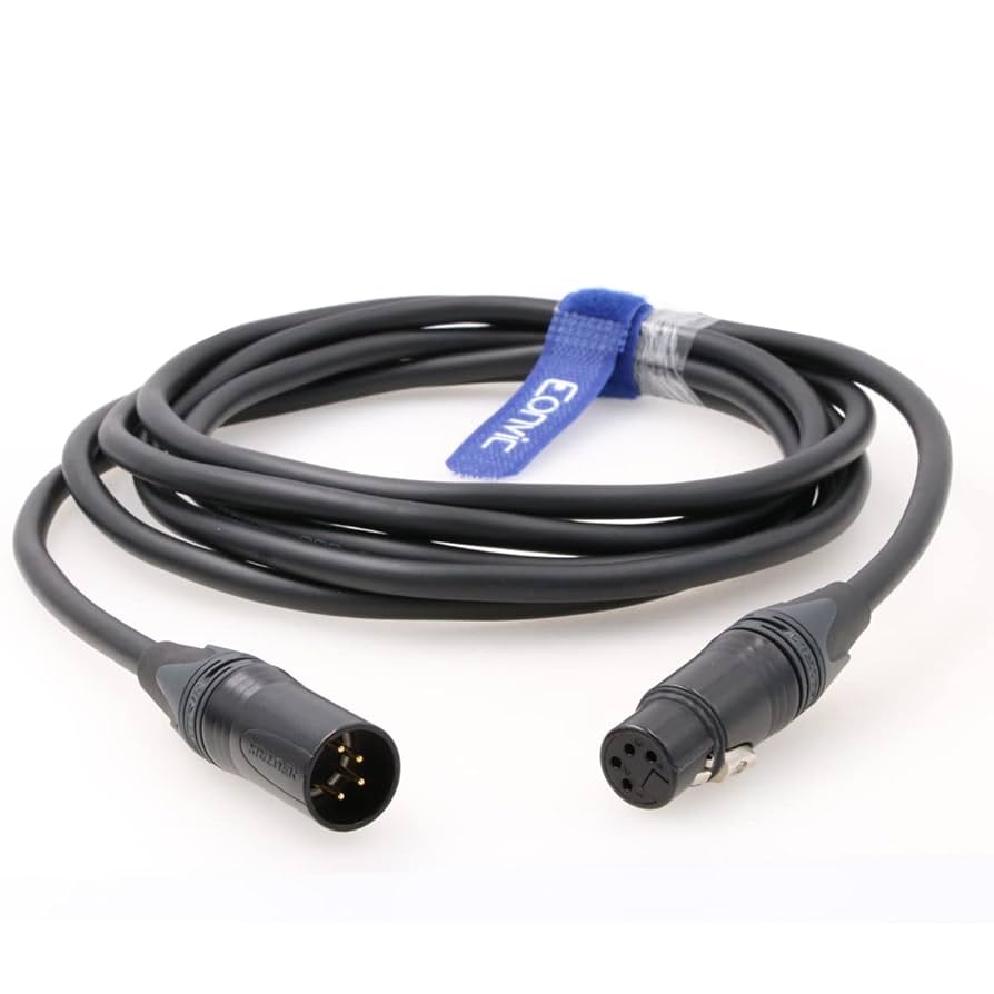 3倍 (分割出品) XLR4pinケーブル Amazon.co.jp: Eonvic 4ピン XLRオス-4ピン XLRメス シールド