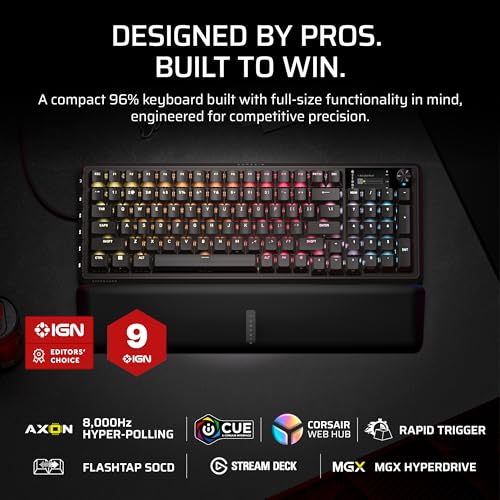 Corsair Vanguard PRO 96 Hall Effect 96% Magnetic Mechanical Gaming Keyboard - image 2