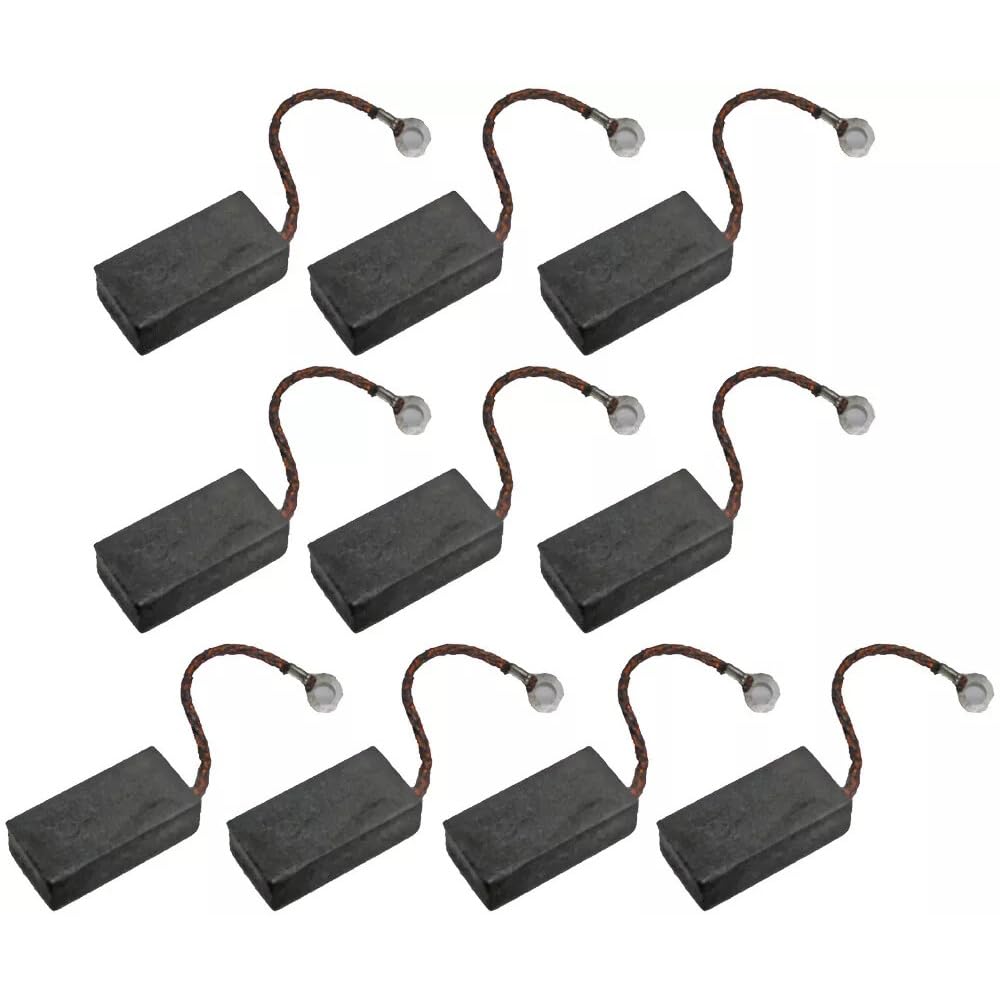YOKAMU 10 Pack Replacement N031634 Brush for Porter Cable 7518 Type 1 Fixed Base Router 75182 Type 1 Speedmatic Router Motor 7539 Type 5 V-S 3 1/4 H-P Plunge Router 7518 Type 3 V-S 3 1/4 H-P 874203