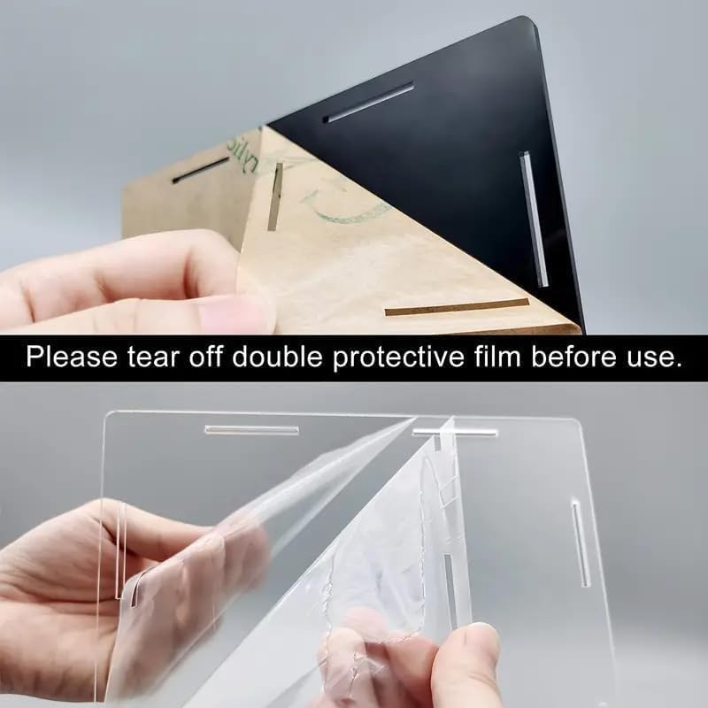 Welkin DC 3MM Display Case for Lego 75328 The Mandalorian Helmet Building Set,Dustproof Clear Display Case Compatible with Lego 75328(Not Include The Model)