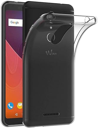 Electr?nica Rey - Funda Carcasa Gel Transparente para WIKO View XL, Ultra Fina 0,33mm, Silicona TPU de Alta Resistencia y Flexibilidad