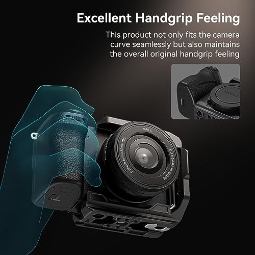 SMALLRIG Half Cage for Sony Alpha 6700/6600 / 6500/6400, Built-in Quick Release Plate for Arca-Type - Image 3