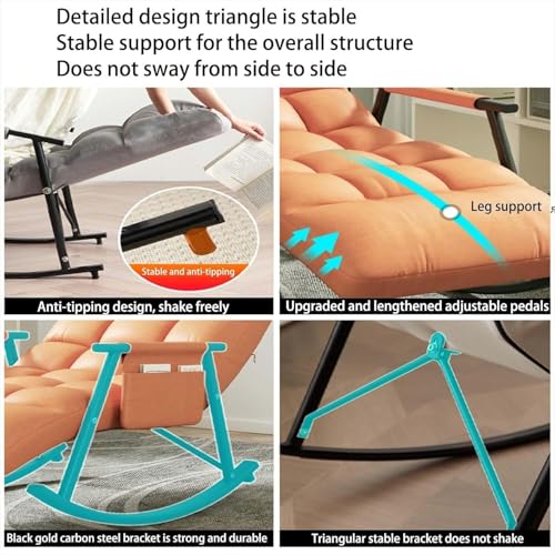 Fauteuil à bascule lavable pour en finir avec les taches de lecture