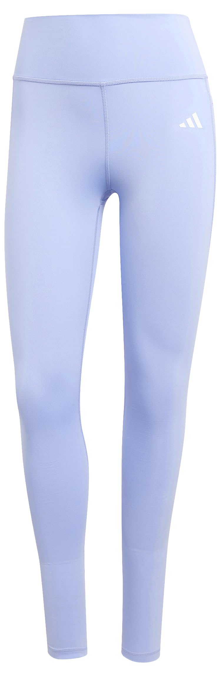 adidas Women's Optime Essentials Stash Pocket Full Length Leggings, blue spark, L