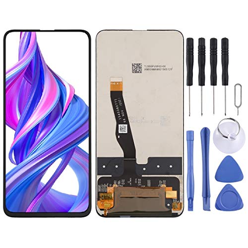 Écran LCD pour Huawei Honor 9X noir avec vitre tactile et châssis complet de remplacement