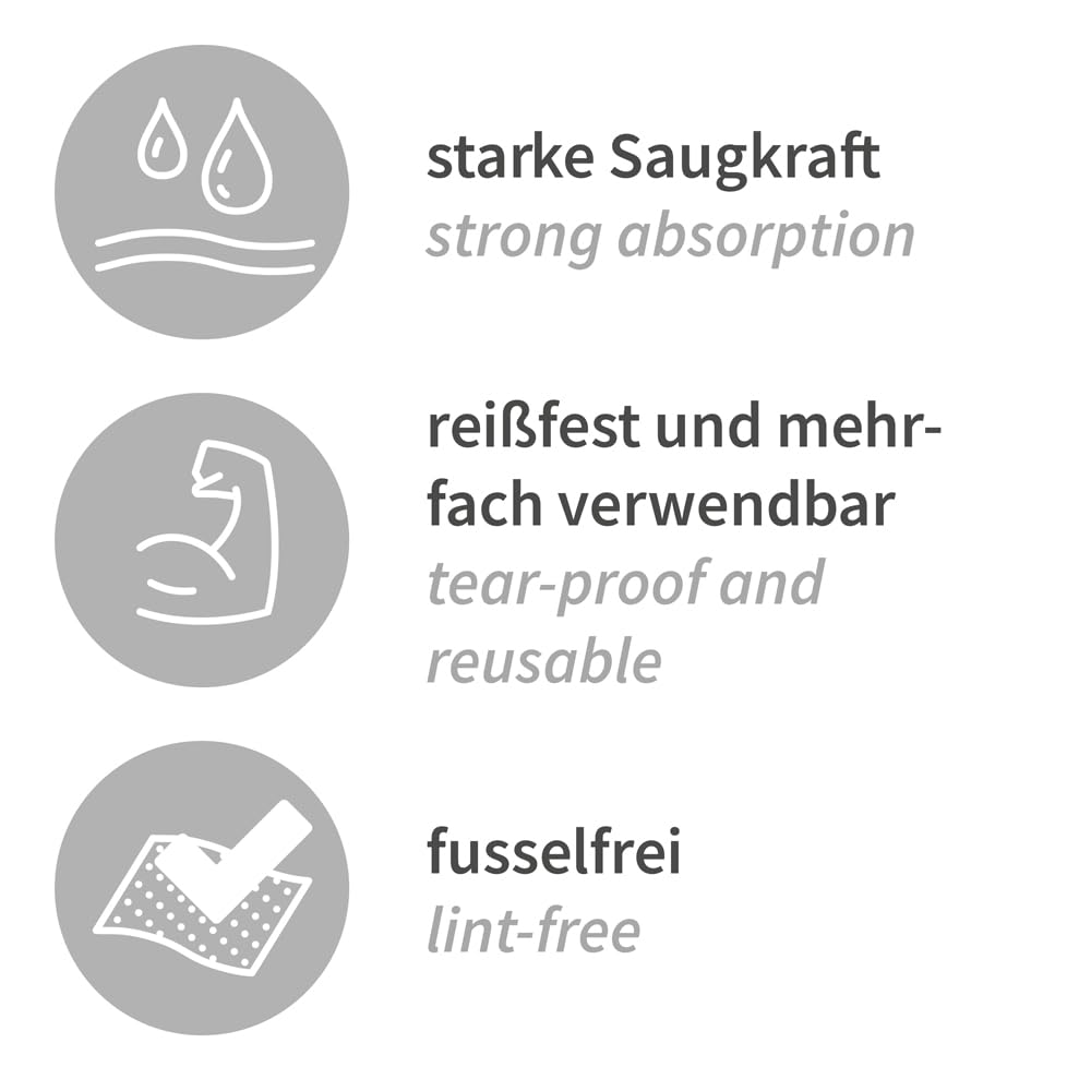 470 Stück Hygoclean Mehrzwecktücher Tetra Premium | Viskose/PP, grün, L: 40cm, B: 38cm, Viskosetücher, Putztücher, Reinigungstücher