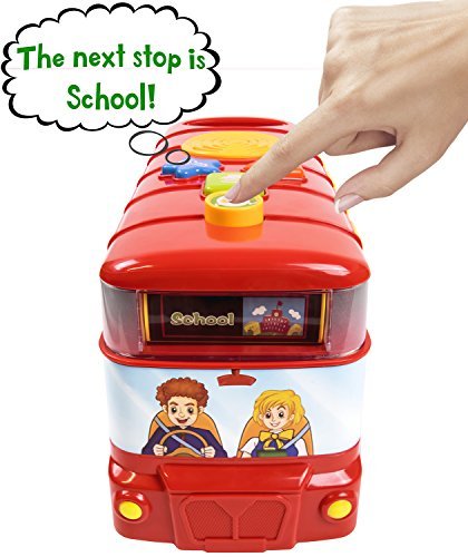CoolToys My First Learning Bus | School Bus for Babies, Toddlers, Kids | Educational, Sensory Fun with Letters, Numbers, Words, Colors | Learning Playtime with Music + Lights