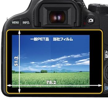 Amazon | HAKUBA 液晶保護フィルム MarkII Canon EOS Kiss X7用