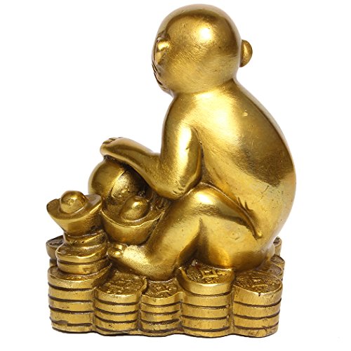 Brabud Zodiac Brass Monkey Statue Chinese Handmade Home Decor Collectibles Figurine Bs050 #TOP5