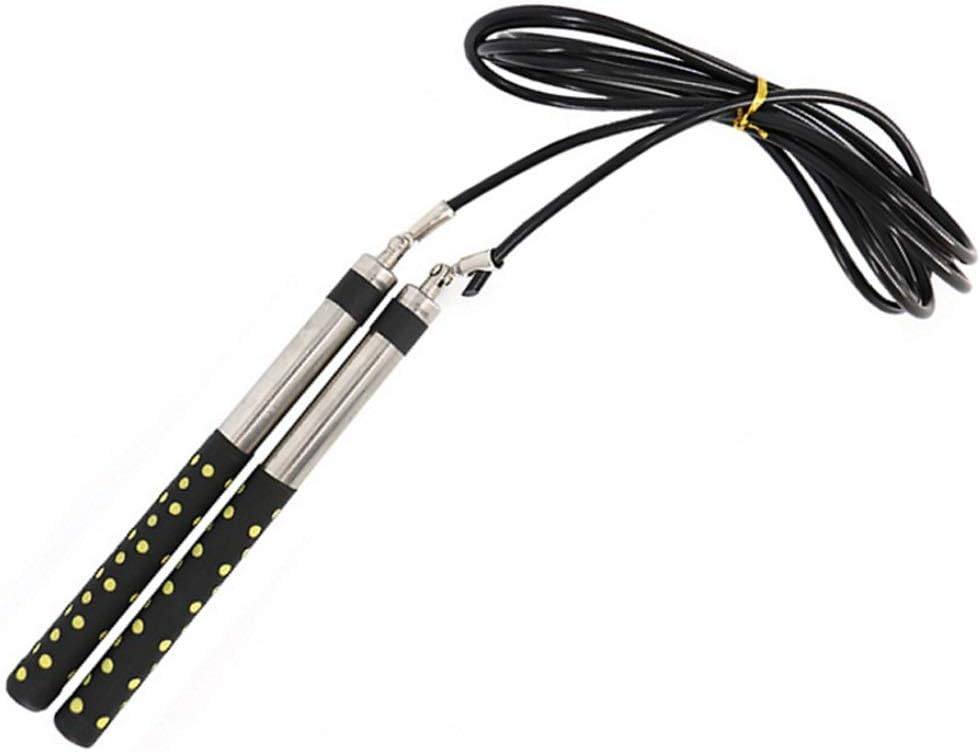 HBJWOV Fitness High Speed Rope Unisex Profession Jump Rope Crossrope Skipping Rope Adjustable Freestyle Skip Rope(D)