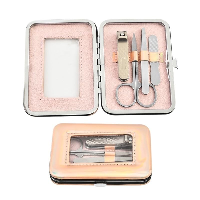 Nail Clippers 4piece Set Eyebrow Scissors Nail File Manicure Set Manicure Set