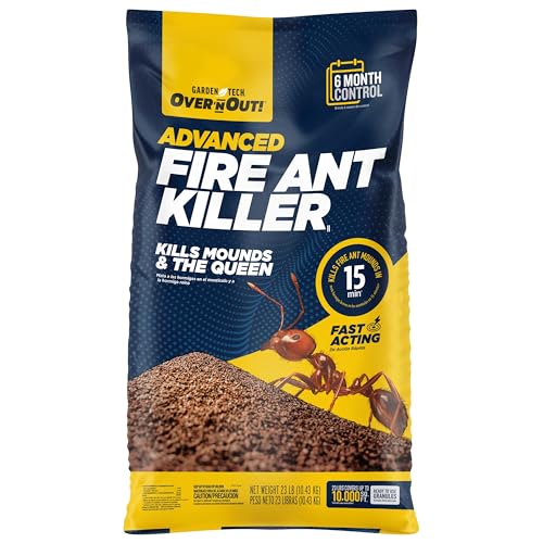 Garden Tech Over N Out Advanced Fire Ant Killer Granules, 23lb