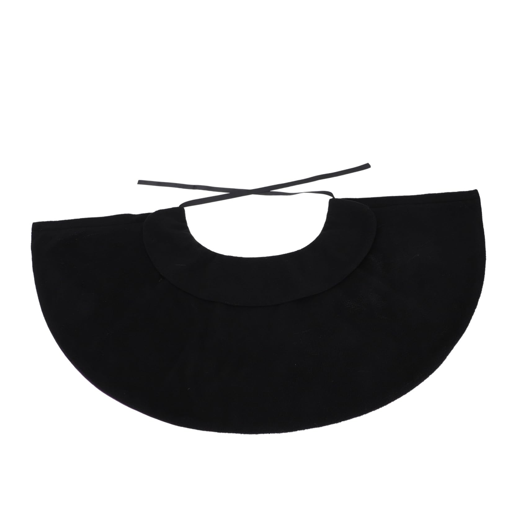 Sosoport 2pezzi Cloak Per Animali Domestici Nero Costume Da Strega Per Halloween Accessorio Decorativo Per Cani e Gatti Per Feste e Servizi Fotografici