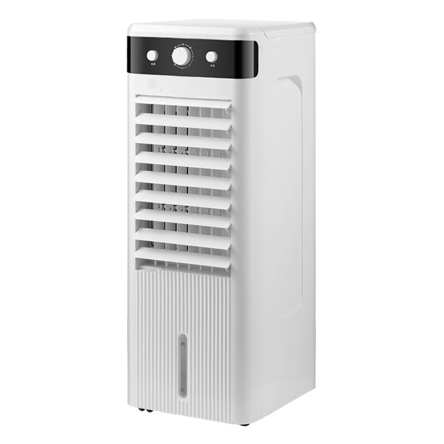 GHHVFEC Portable Evaporative Air Cooler with Remote, Large Water Tank, Ice Packs, 3 Speeds, 12H Timer, Oscillation for Bedroom, Home, Office Cooling