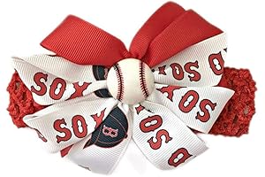 White Sox Baby Girl Boutique Bow Crocheted Headband