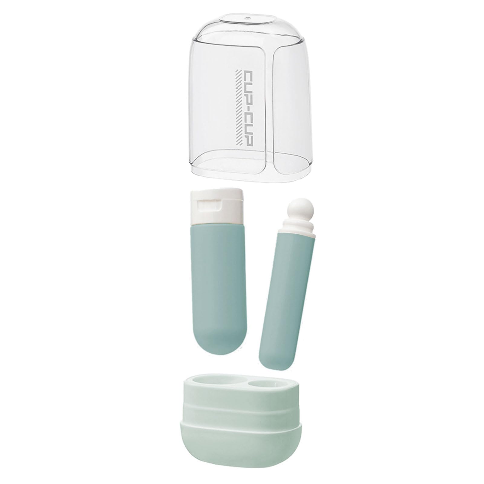 Space-Saving Multipurpose Toothbrush Holder, Travel Cup for Camping & Hotel Accessories Design for Travel Bathroom Accessories