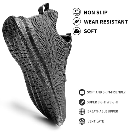 Image of Mens Running Tennis Casual Walking Shoes Fashion Athletic Gym Sports Sneakers for Men Breathable Lightweight Comfortable Shoes