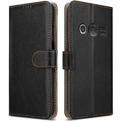 PIXFAB Leather Phone Case for Doro 1380 Cover