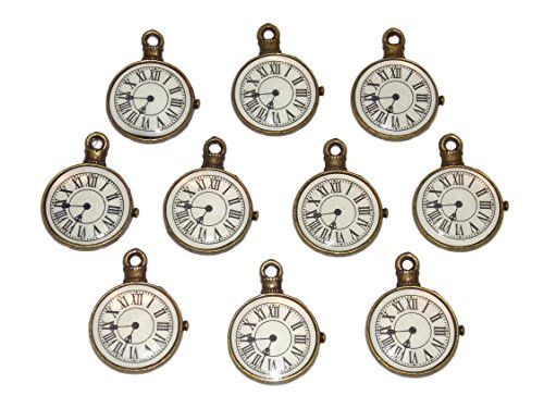 Old School Geekery 10 Steampunk Pocket Watch Clock Charms Jewelry Making Pendants Old School Geekery 10 Steampunk Pocket Watch Clock Charms Jewelry Making Pendants